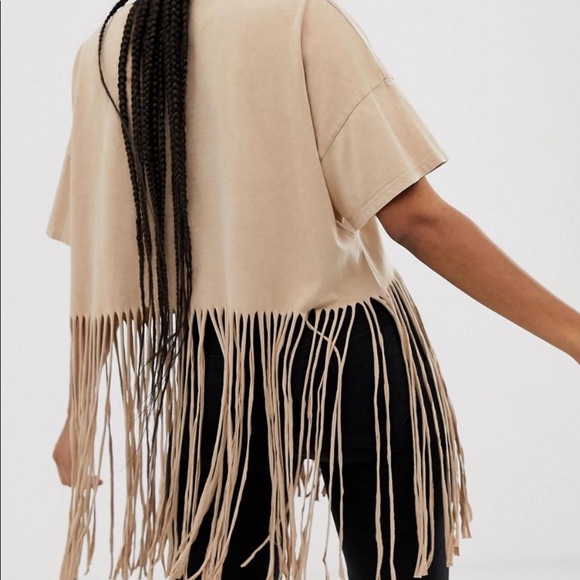 100% Organic Fringe Tee NWOT - Picture 3 of 3